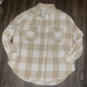 Aerie Oversized Flannel Small